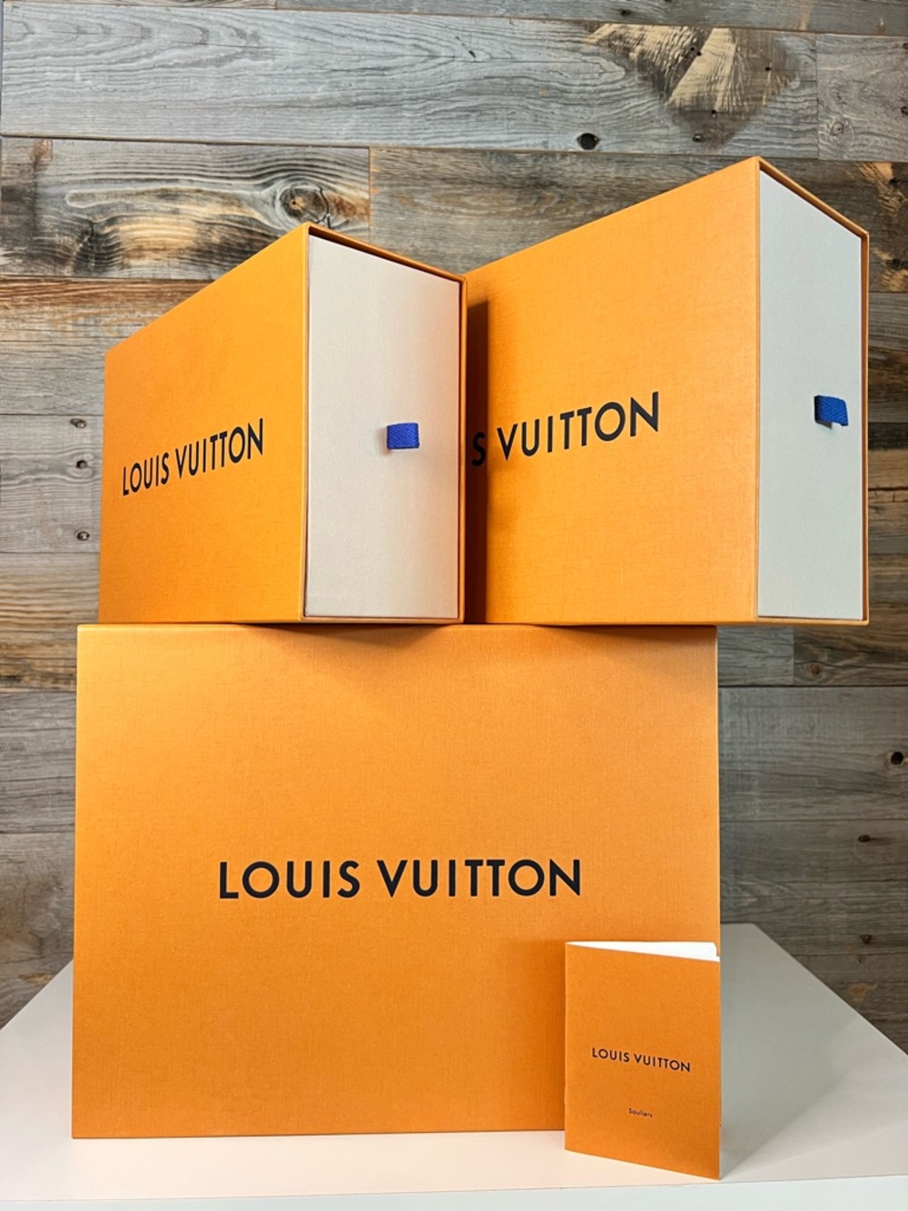 3 TRIO Louis Vuitton Gift Boxes - Bundle Set, 💯Authentic from LV Purchases - Picture 3 of 10